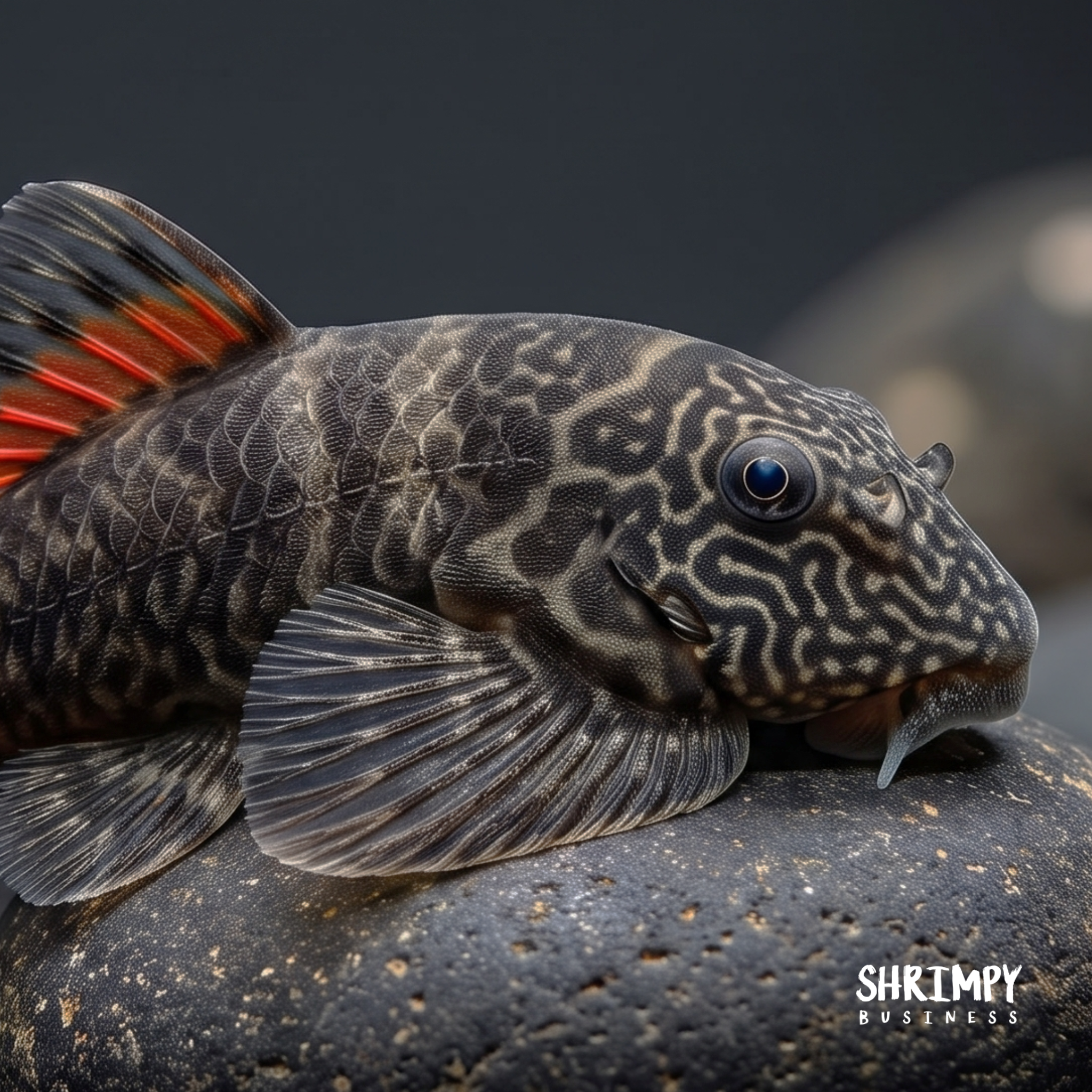 Red Tail Hillstream Loach "Bloody Mary"