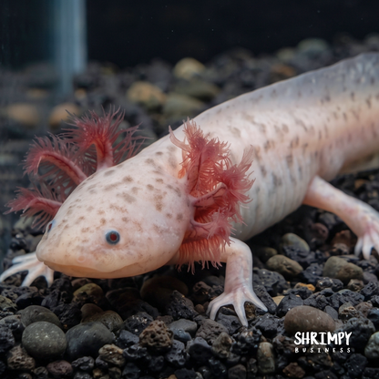 Lavender Axolotl (Hypo Melanistic Copper)